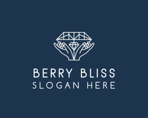 Diamond Gem Jewelry logo design