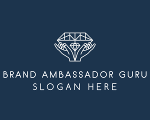 Diamond Gem Jewelry logo design