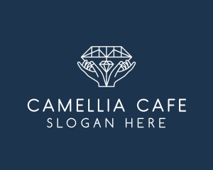 Diamond Gem Jewelry logo design