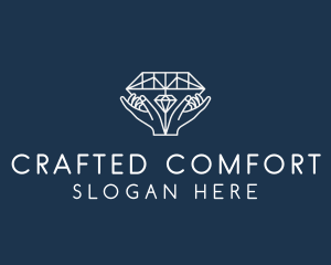 Diamond Gem Jewelry logo design