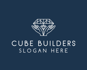 Diamond Gem Jewelry logo design