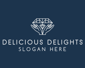 Diamond Gem Jewelry logo design