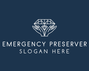 Diamond Gem Jewelry logo design