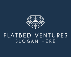 Diamond Gem Jewelry logo design