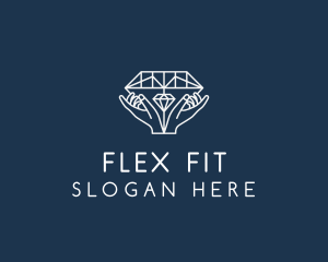 Diamond Gem Jewelry logo design