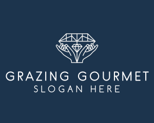 Diamond Gem Jewelry logo design