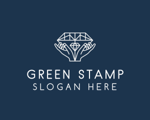 Diamond Gem Jewelry logo design