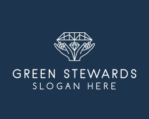 Diamond Gem Jewelry logo design