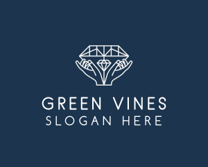 Diamond Gem Jewelry logo design