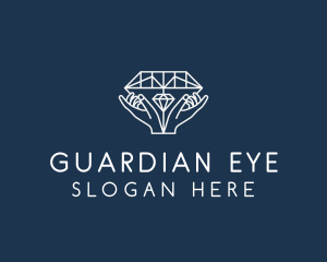 Diamond Gem Jewelry logo design