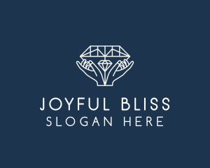 Diamond Gem Jewelry logo design