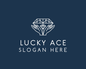 Diamond Gem Jewelry logo design