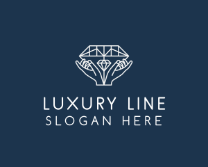 Diamond Gem Jewelry logo design