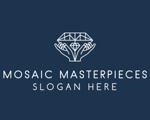 Diamond Gem Jewelry logo design