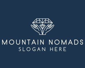 Diamond Gem Jewelry logo design