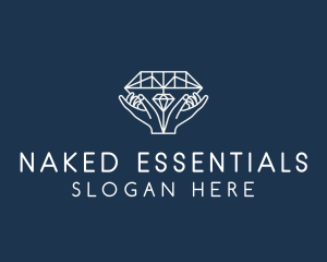 Diamond Gem Jewelry logo design