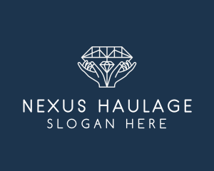 Diamond Gem Jewelry logo design