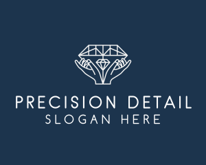 Diamond Gem Jewelry logo design