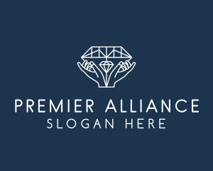 Diamond Gem Jewelry logo design