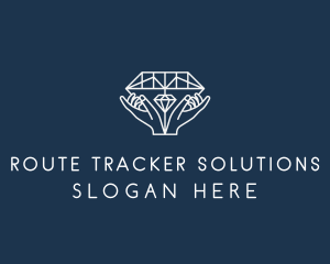 Diamond Gem Jewelry logo design