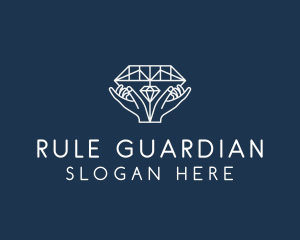 Diamond Gem Jewelry logo design