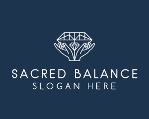 Diamond Gem Jewelry logo design