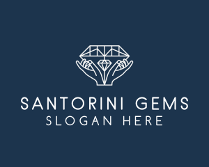 Diamond Gem Jewelry logo design