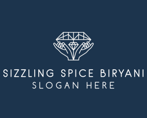 Diamond Gem Jewelry logo design