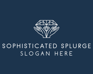 Diamond Gem Jewelry logo design