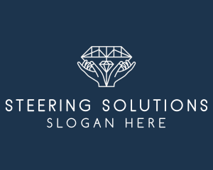 Diamond Gem Jewelry logo design