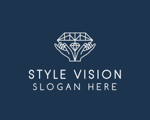 Diamond Gem Jewelry logo design