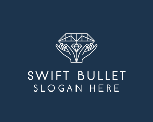 Diamond Gem Jewelry logo design