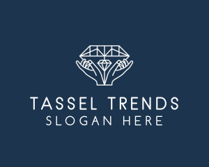 Diamond Gem Jewelry logo design