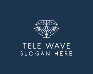 Diamond Gem Jewelry logo design