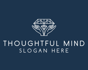 Diamond Gem Jewelry logo design