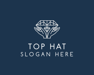 Diamond Gem Jewelry logo design