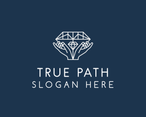 Diamond Gem Jewelry logo design