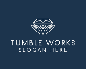 Diamond Gem Jewelry logo design