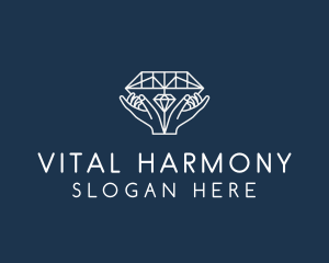 Diamond Gem Jewelry logo design