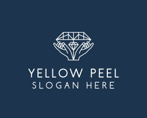 Diamond Gem Jewelry logo design