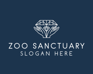 Diamond Gem Jewelry logo design