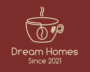 Coffee Cup Monoline logo