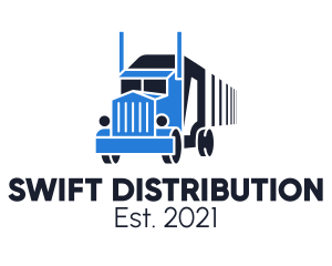 Truck Courier Distribution logo