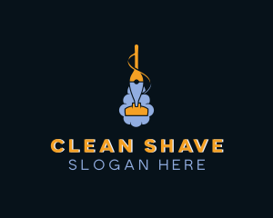 Vacuum Cleaning Caretaker logo design