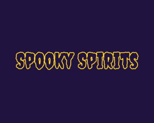 Urban Spooky Slime logo design