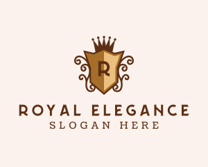 Royal Medieval Crown logo design