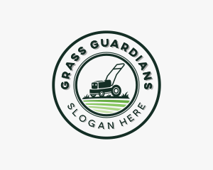 Landscaping Lawn Mower logo