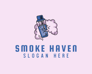 Vape Smoke Cigarette logo design