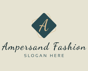 Elegant Diamond Fashion Boutique logo design