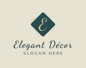 Elegant Diamond Fashion Boutique logo design